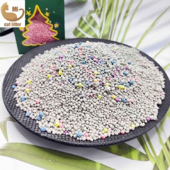 Bentonite MIX Silica gel coarse cat litter(1mm-3.5mm)