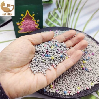 Bentonite MIX Silica gel coarse cat litter(1mm-3.5mm)